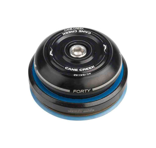 Cane Creek 40 IS42/28.6 IS52/40 Short Cover Complete Headset, Black - Aventon Bikes